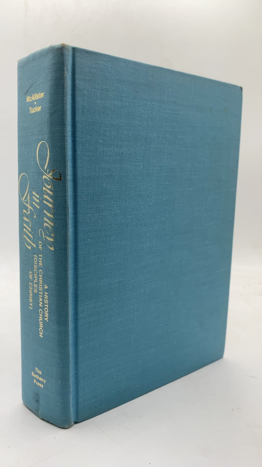 Journey in Faith: A History of the Christian Church (Disciples of Christ) by Lester G. McAllister and William E. Tucker - front cover
