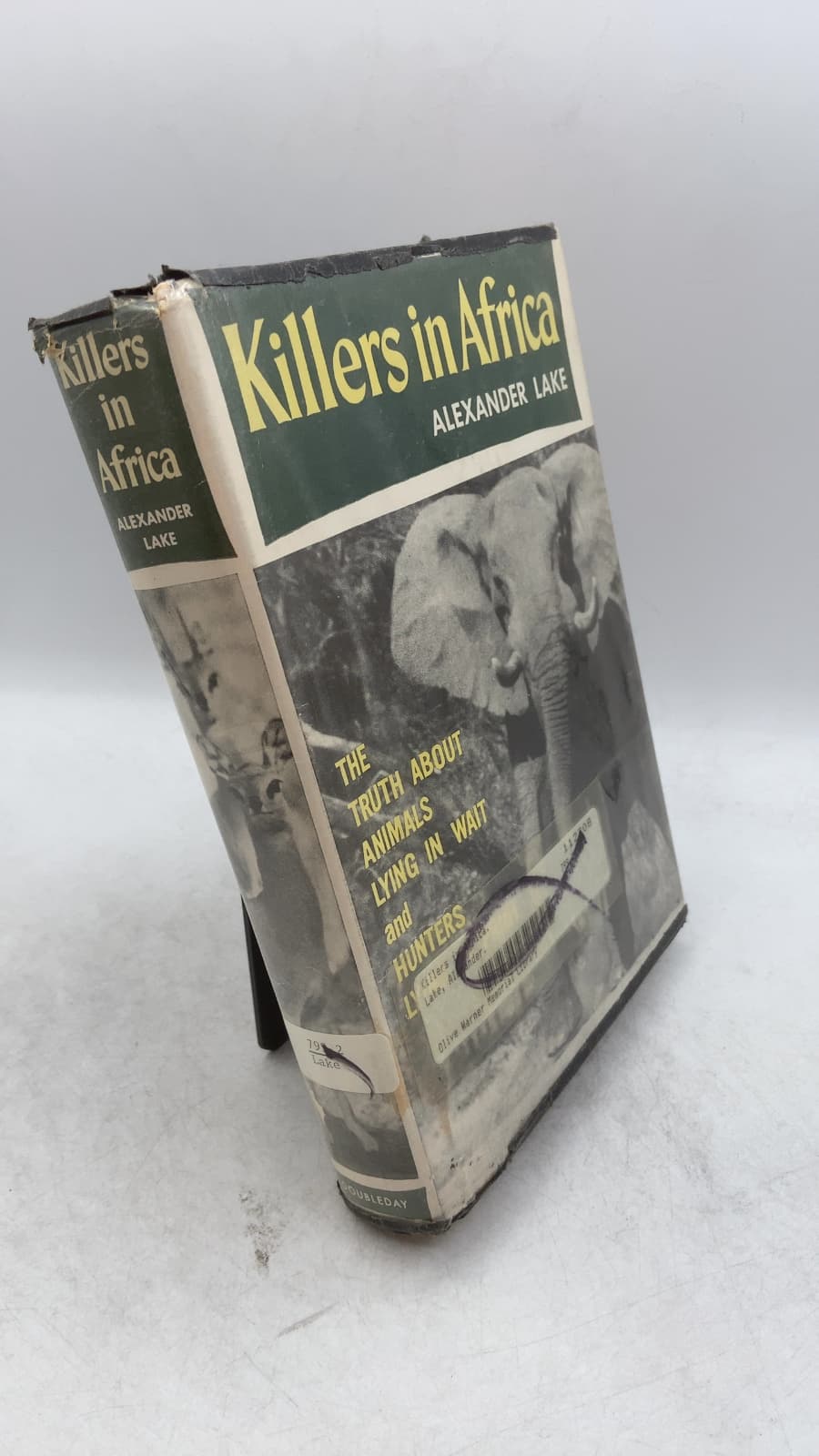 Killers in Africa: The truth about animals lying in wait and hunters lying in print by Alexander Lake - front cover