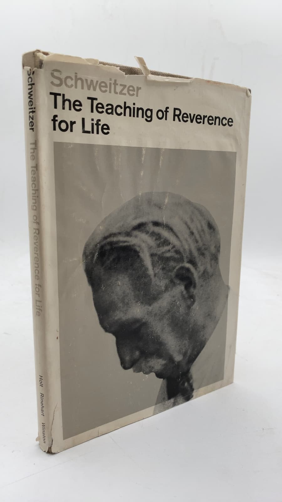 The Teaching of Reverence for Life by Albert Schweitzer - front cover