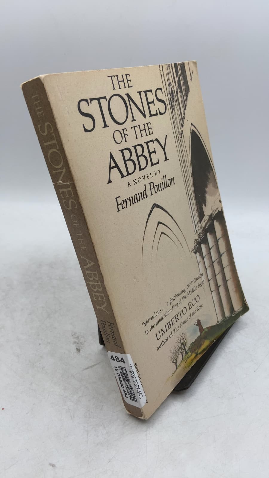 The Stones of the Abbey by Fernand Pouillon - front cover