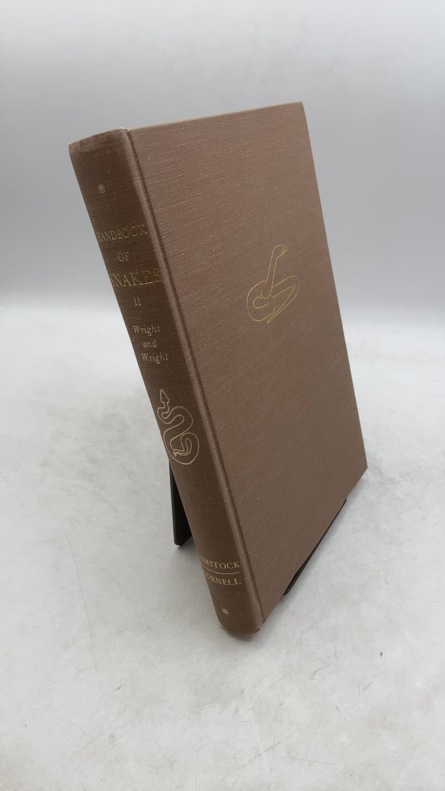 Handbook of Snakes of the United States and Canada, Volume II by Albert Hazen Wright and Anna Allen Wright - front cover