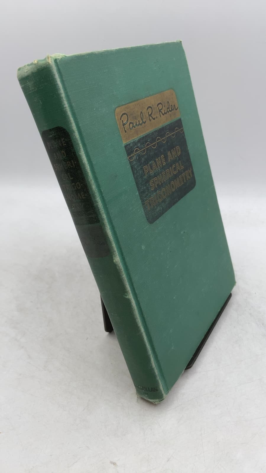 Plane and Spherical Trigonometry by Paul R. Rider, Ph.D. - front cover