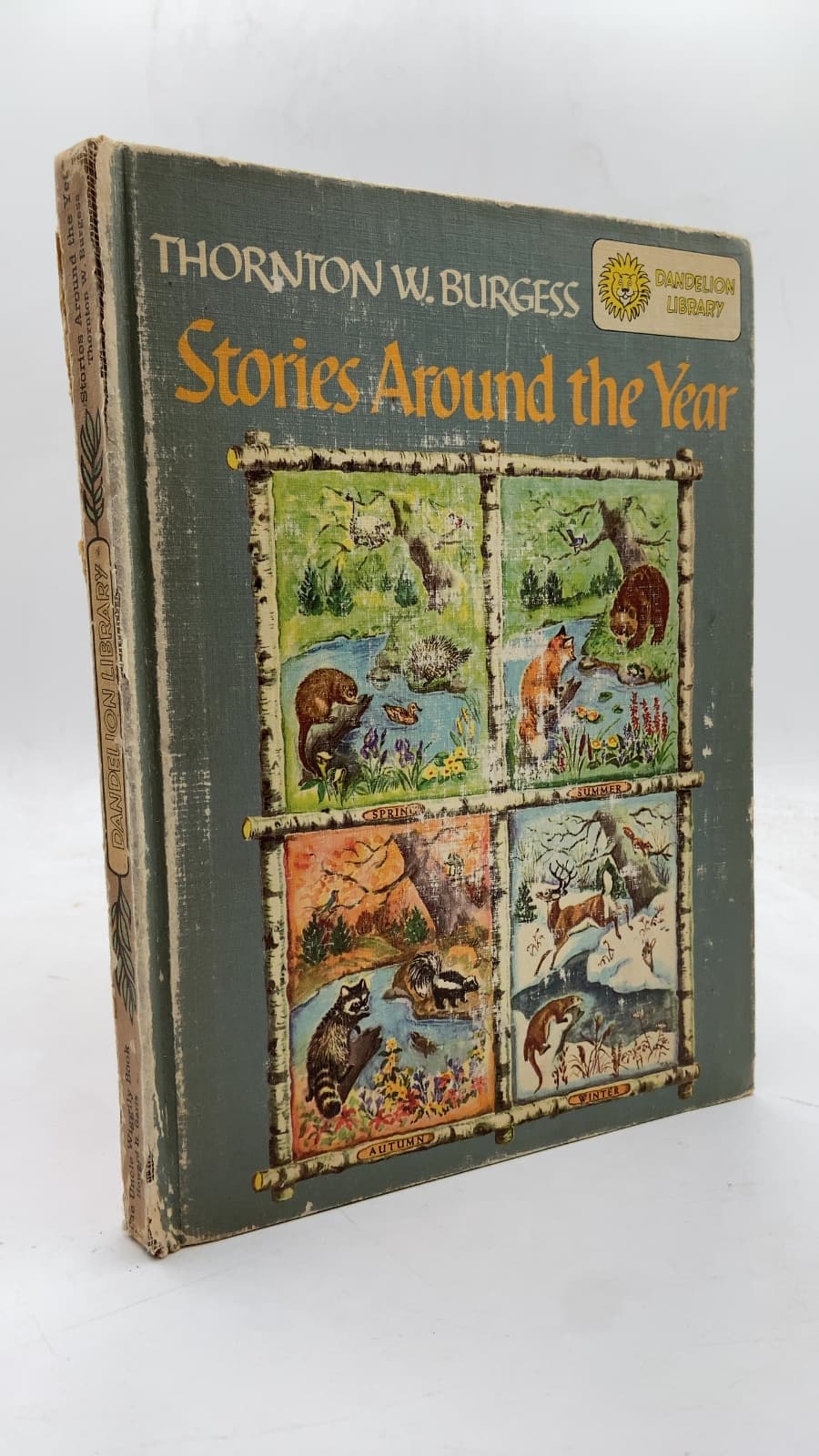 Stories Around the Year by Thornton W. Burgess - front cover