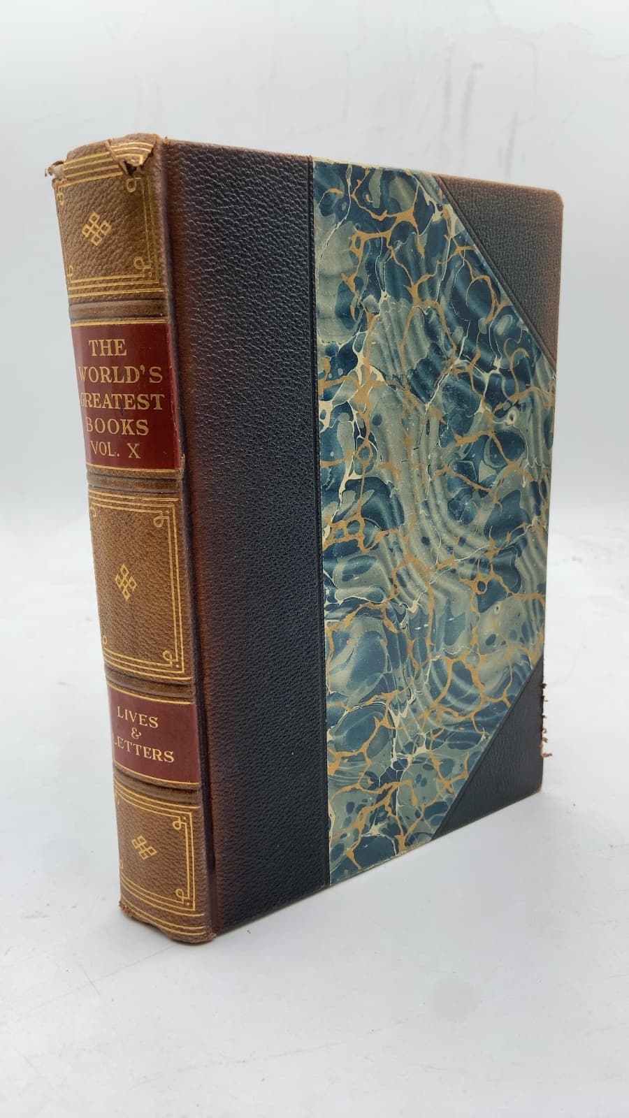 The World's Greatest Books Vol. X Lives and Letters by Lord Northcliffe (Alfred Harmsworth) and S. S. McClure (Editors) - front cover