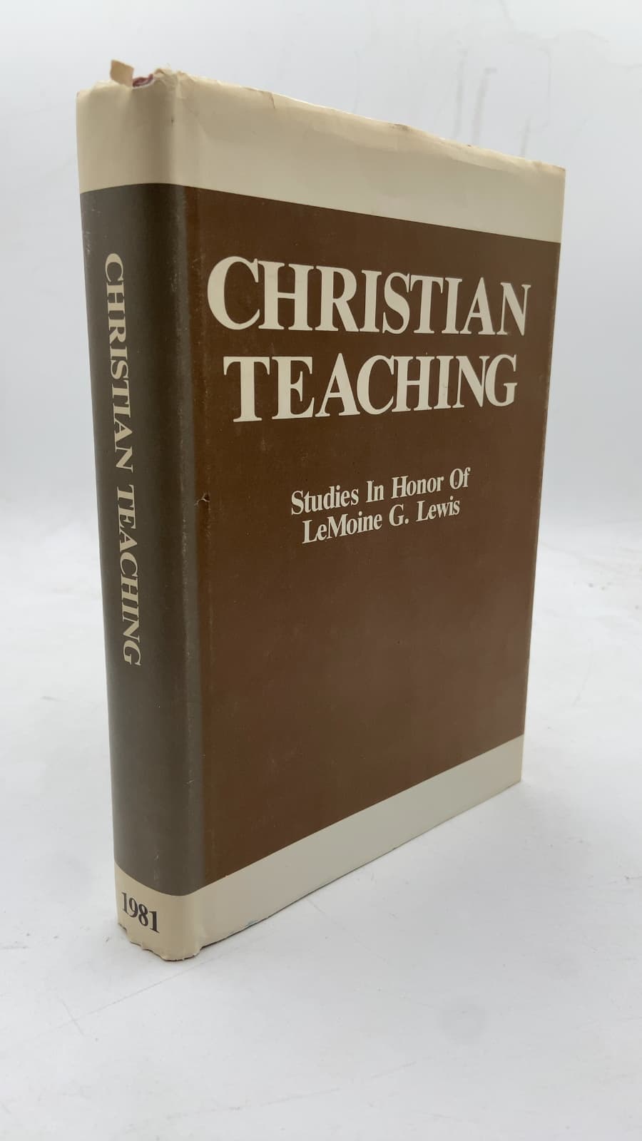 Christian Teaching: Studies in Honor of LeMoine G. Lewis by Everett Ferguson (Editor) - front cover