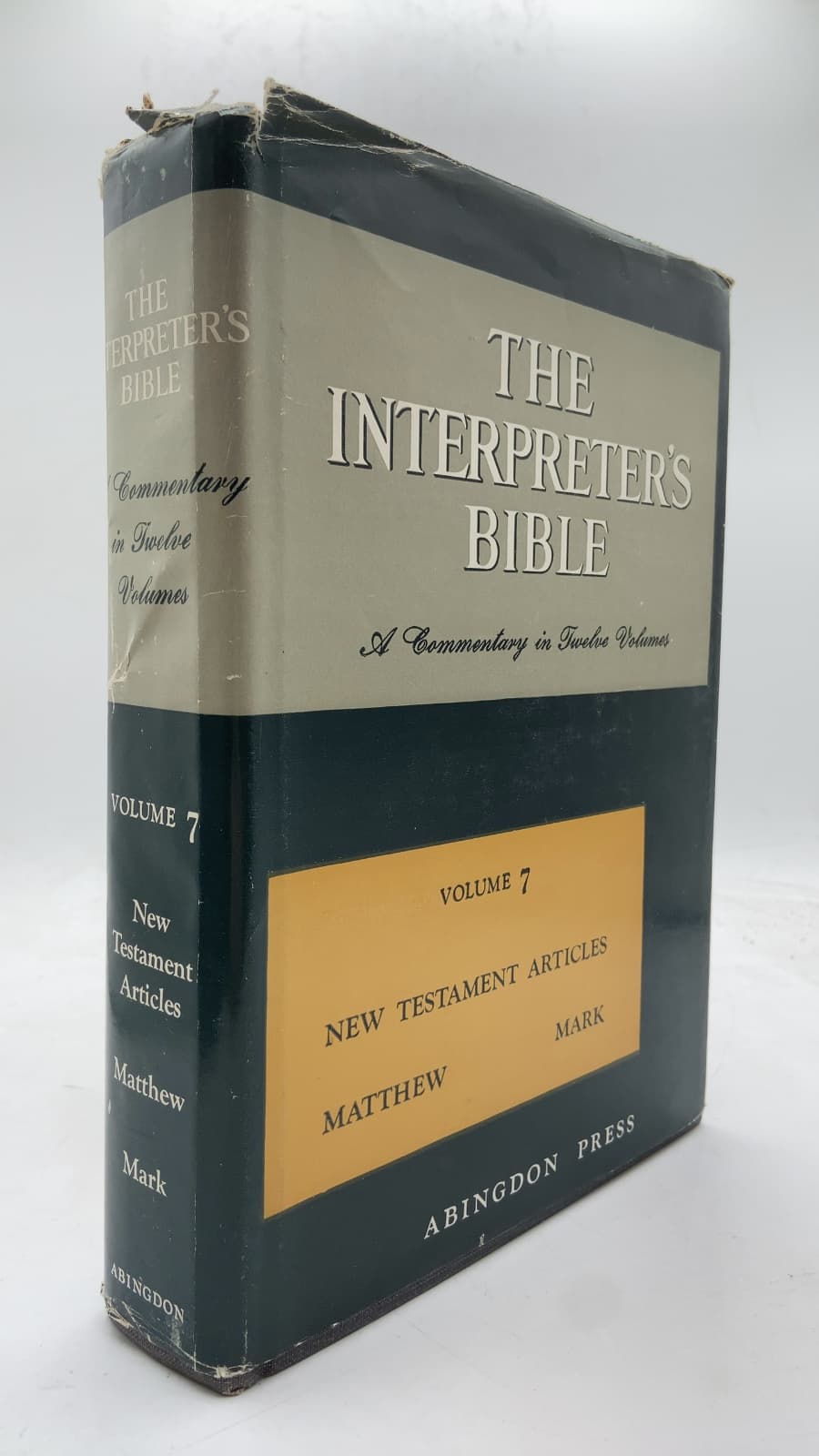 The Interpreter's Bible, Volume VII: New Testament Articles, Matthew, Mark - front cover