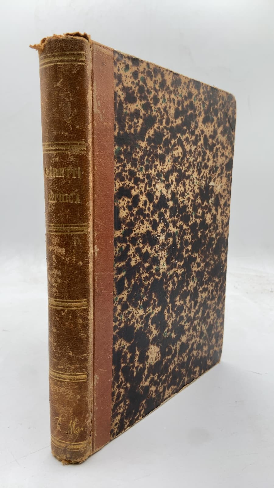 Institutiones Philosophiae Moralis by Iosephus Moron - front cover