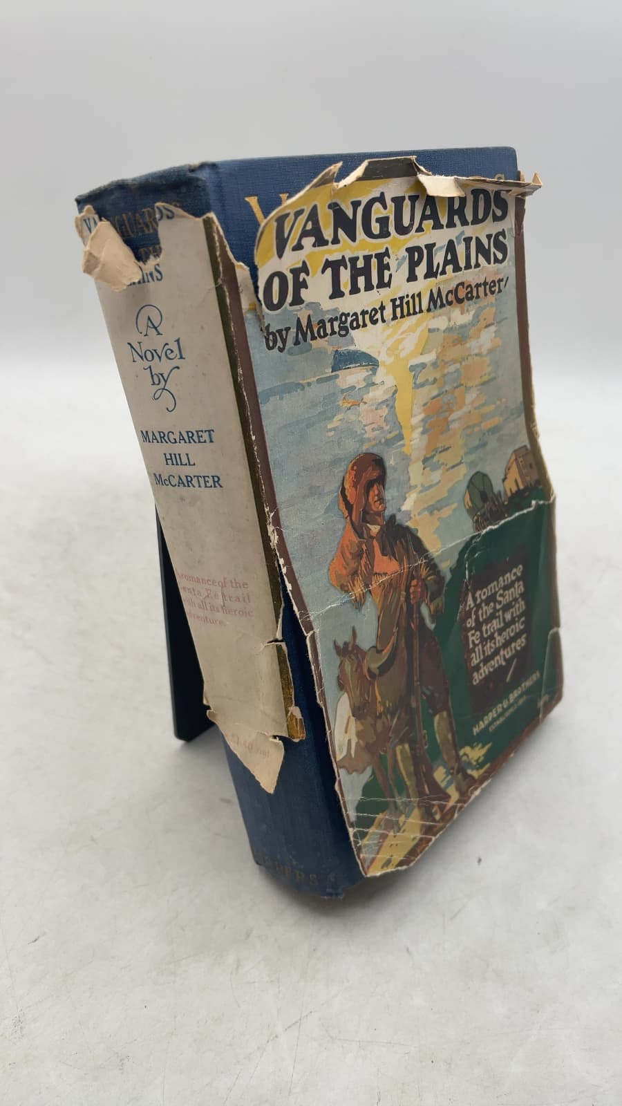 Vanguards of the Plains: A Romance of the Old Santa Fé Trail by Margaret Hill McCarter - front cover