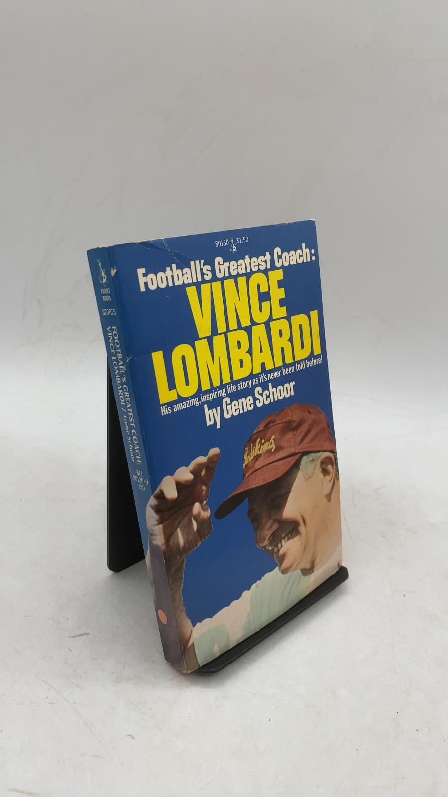 Football's Greatest Coach: Vince Lombardi by Gene Schoor - front cover