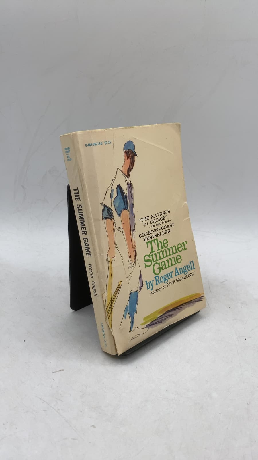 The Summer Game by Roger Angell - front cover