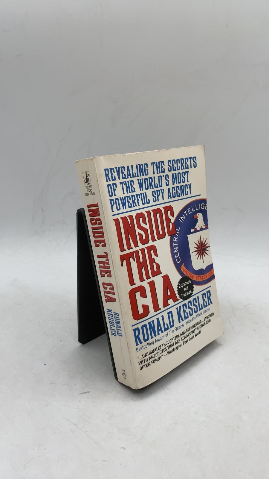 Inside the CIA by Ronald Kessler - front cover