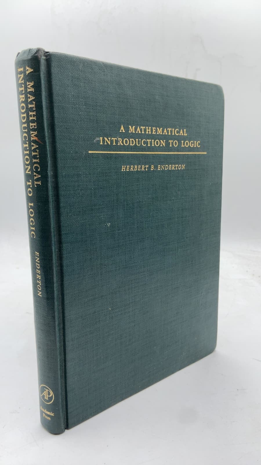 A Mathematical Introduction to Logic by Herbert B. Enderton - front cover
