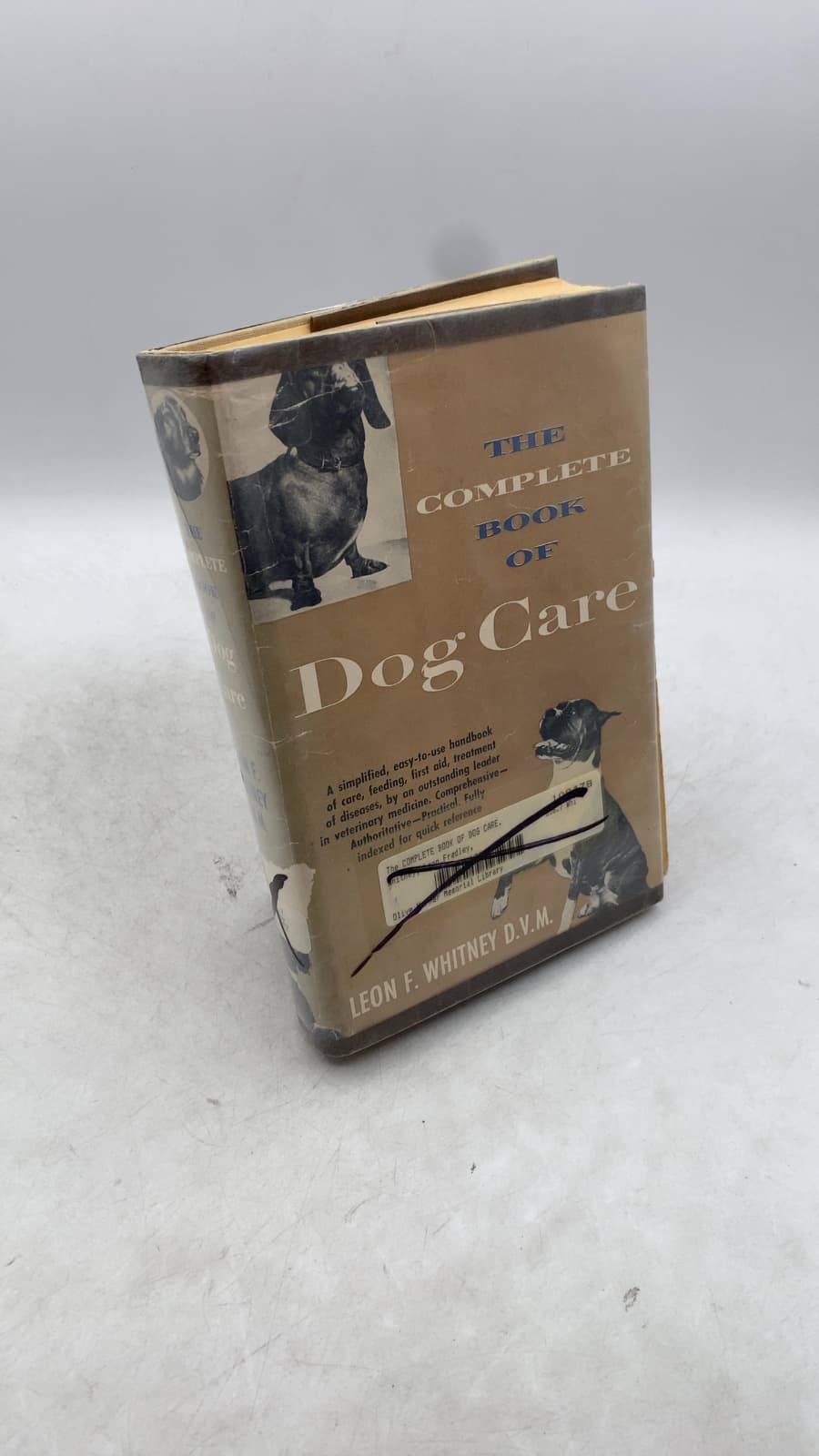 The Complete Book of Dog Care by Leon F. Whitney, D.V.M. - front cover