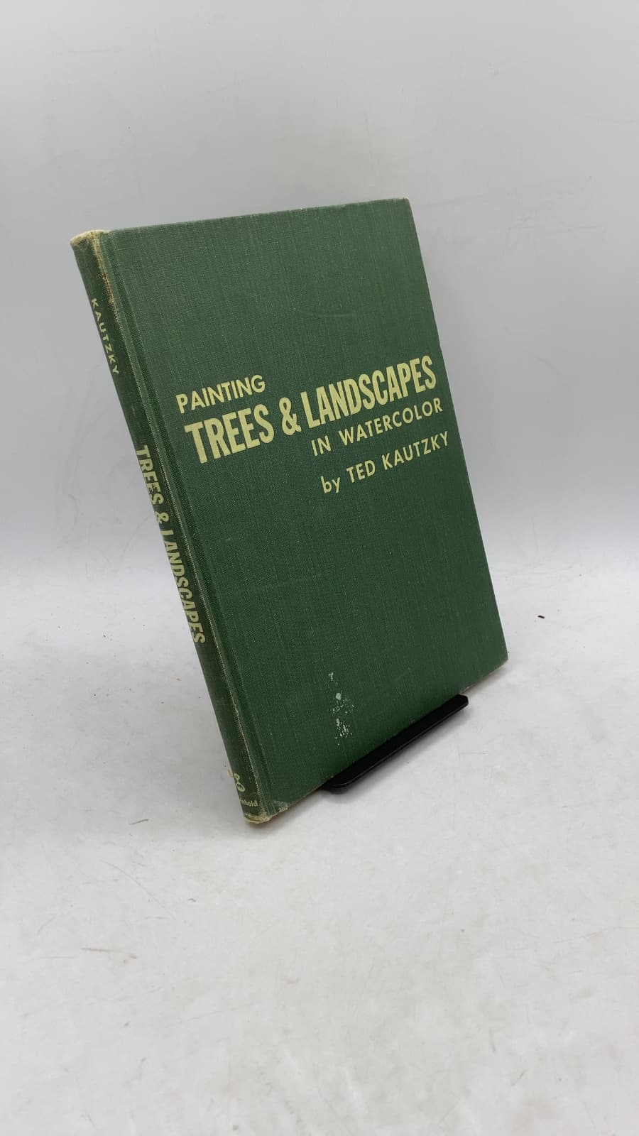 Painting Trees & Landscapes in Watercolor by Ted Kautzky, N.A. - front cover