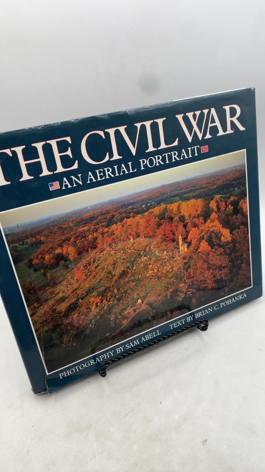 THE Civil War: AN Aerial Portrait by Photography by Sam Abell, Text by Brian C. Pohanka - front cover