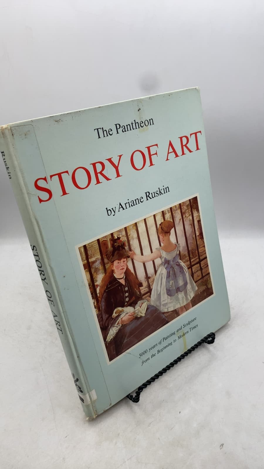 The Pantheon Story of Art by Ariane Ruskin - front cover