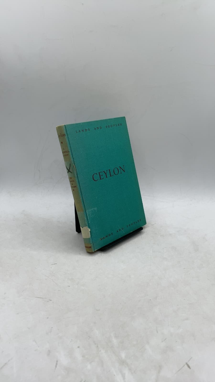 The Land and People of Ceylon by C. Maxwell-Lefroy - front cover