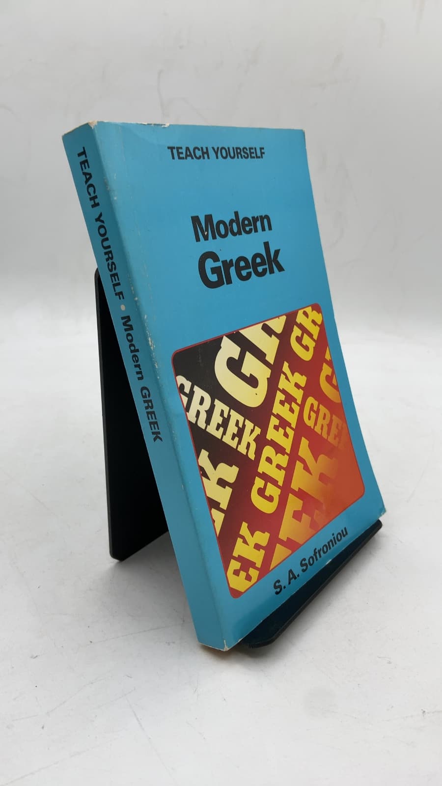 Modern Greek by S. A. Sofroniou, M.A., Ph.D., M.Sc. - front cover