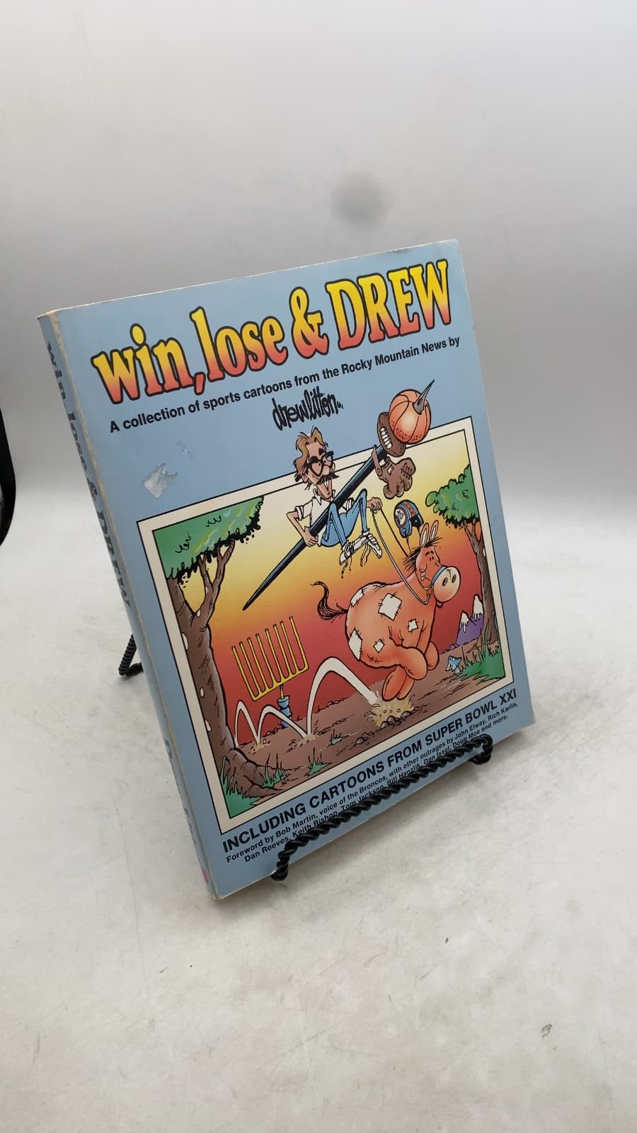 win, lose & DREW by Drew Litton - front cover