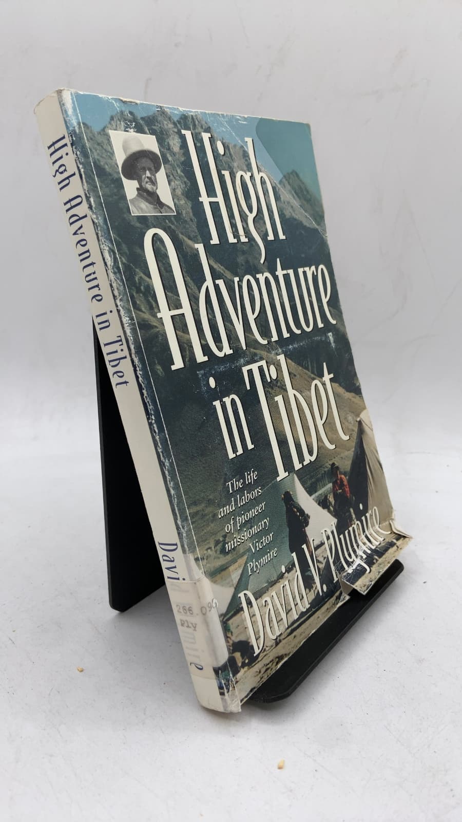 High Adventure in Tibet by David V. Plymire - front cover