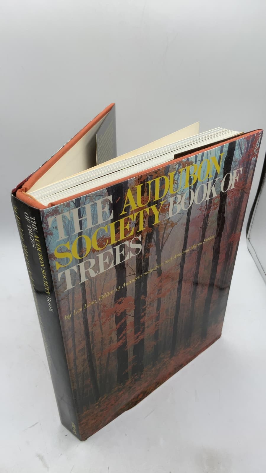 The Audubon Society Book of Trees by Les Line, Ann Sutton, Myron Sutton - front cover
