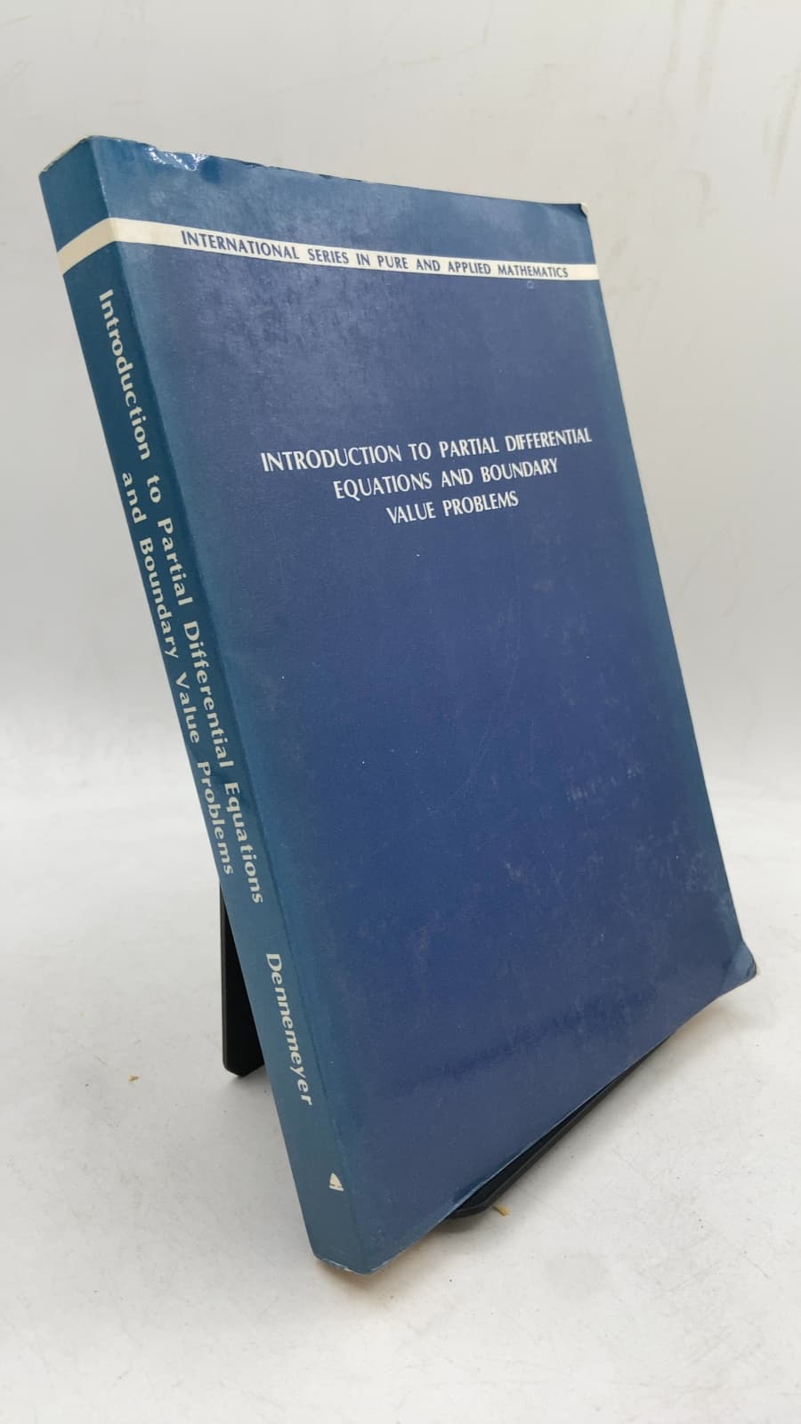 Introduction to Partial Differential Equations and Boundary Value Problems by Dennemeyer - front cover
