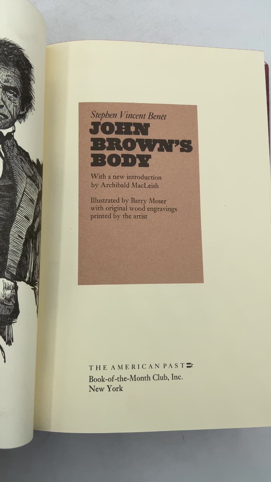 John Brown's Body by Stephen Vincent Benét - title page