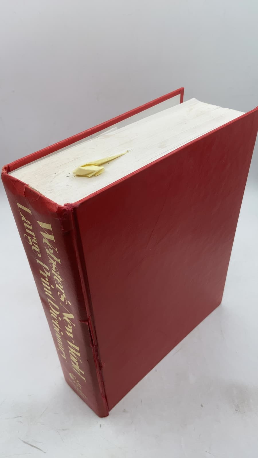 Webster's New World Large Print Dictionary: Compact School & Office Edition by Victoria Neufeldt, Andrew N. Sparks - front cover