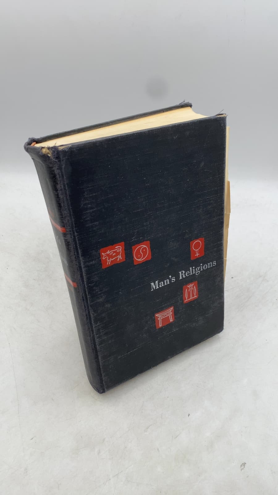 Man's Religions by John B. Noss - front cover