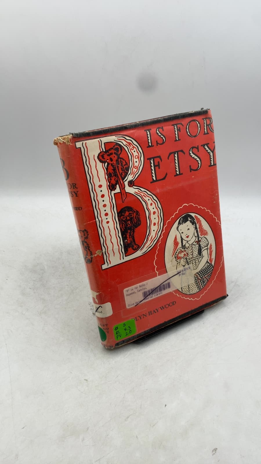 "B" is for Betsy by Carolyn Haywood - front cover