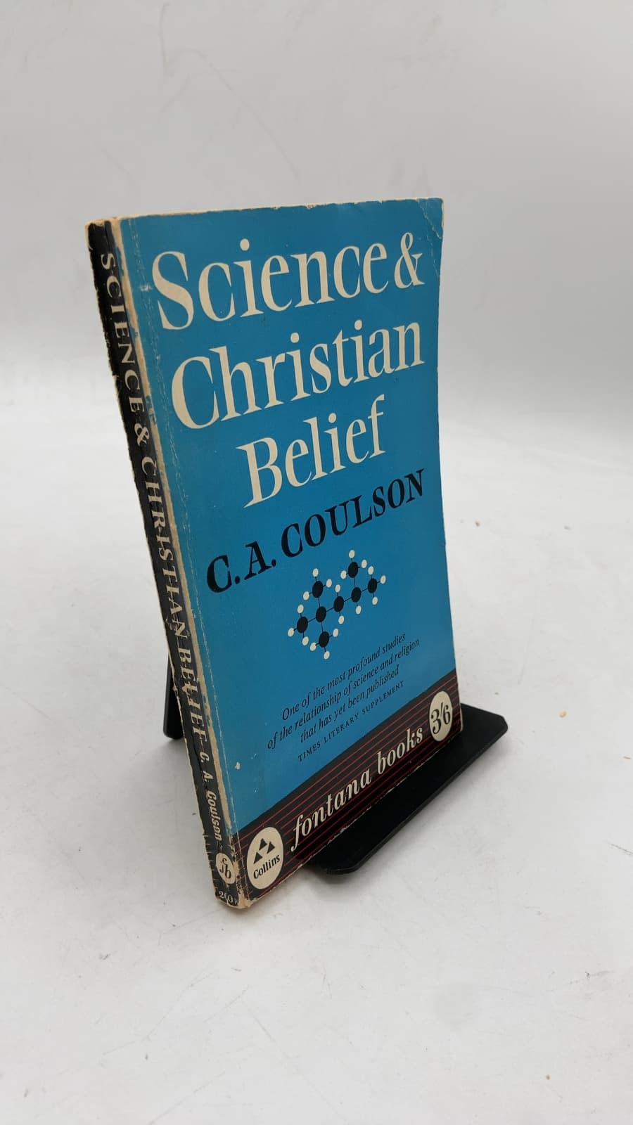 Science and Christian Belief by C. A. Coulson - front cover