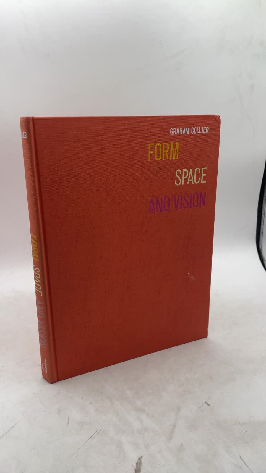 FORM, SPACE, AND VISION discovering design through drawing by Graham Collier - front cover