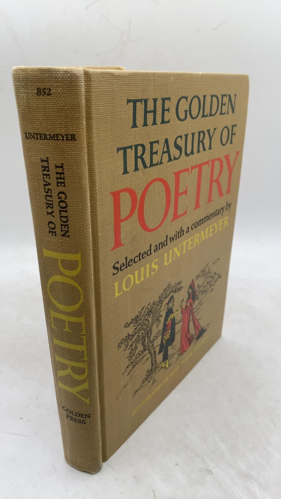 The Golden Treasury of Poetry by Louis Untermeyer - front cover