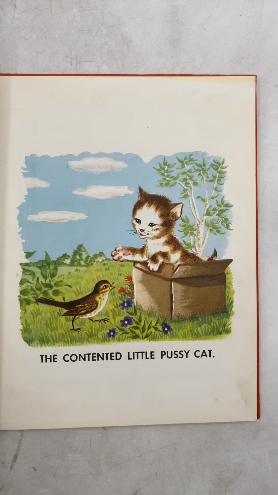 THE Contented Little Pussy CAT by Frances Ruth Keller - title page