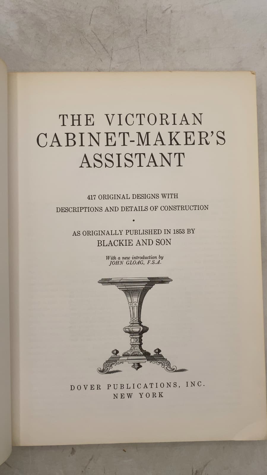THE Victorian Cabinet-Maker's Assistant by null - title page