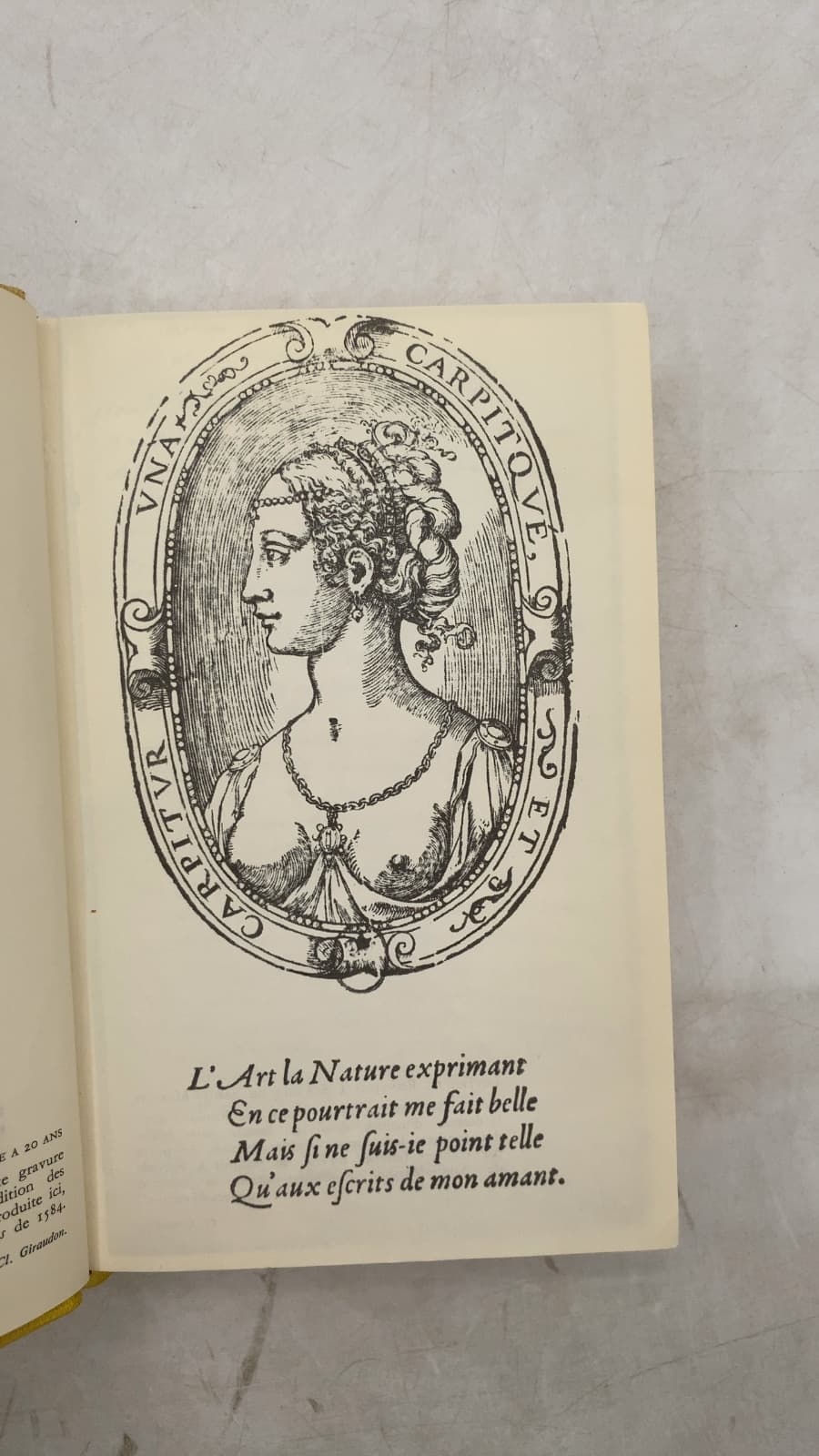 Poésies by Pierre de Ronsard - title page