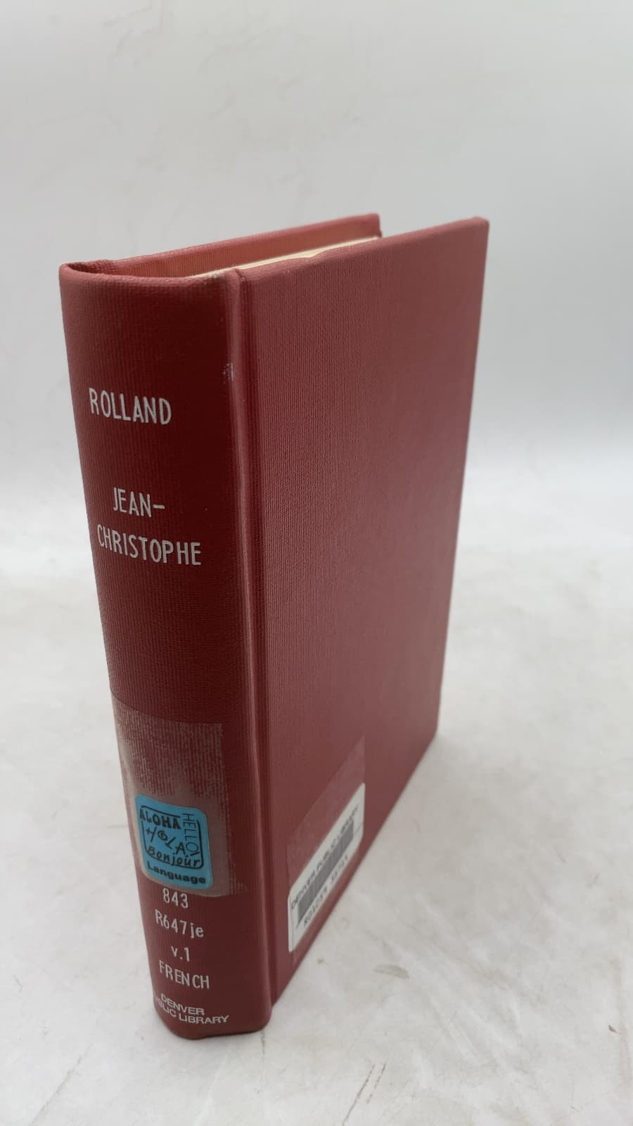 Jean-Christophe: Nouvelle Édition I L'Aube - Le Matin - L'Adolescent by Romain Rolland - front cover
