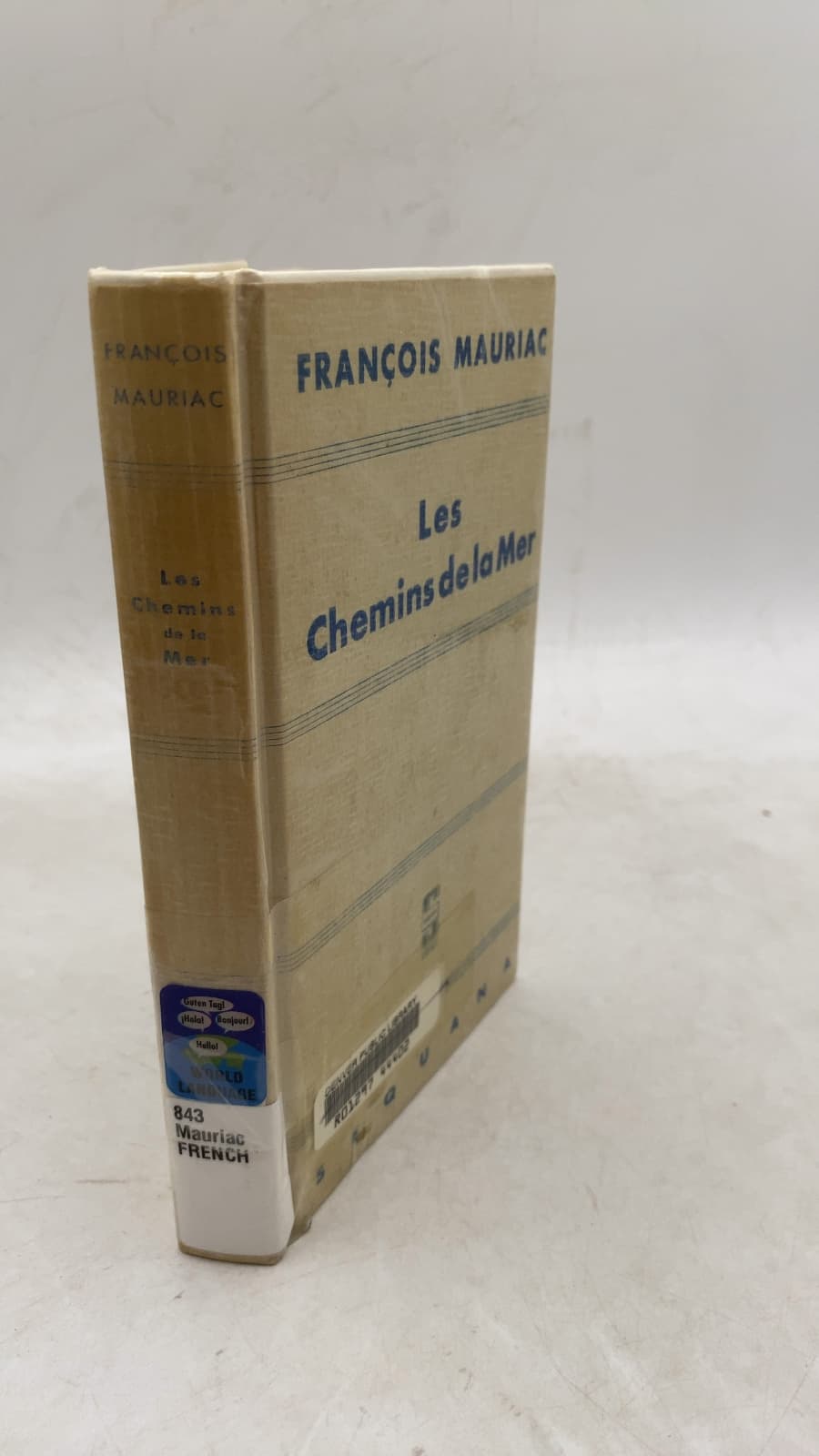 Les Chemins de la Mer by François Mauriac - front cover