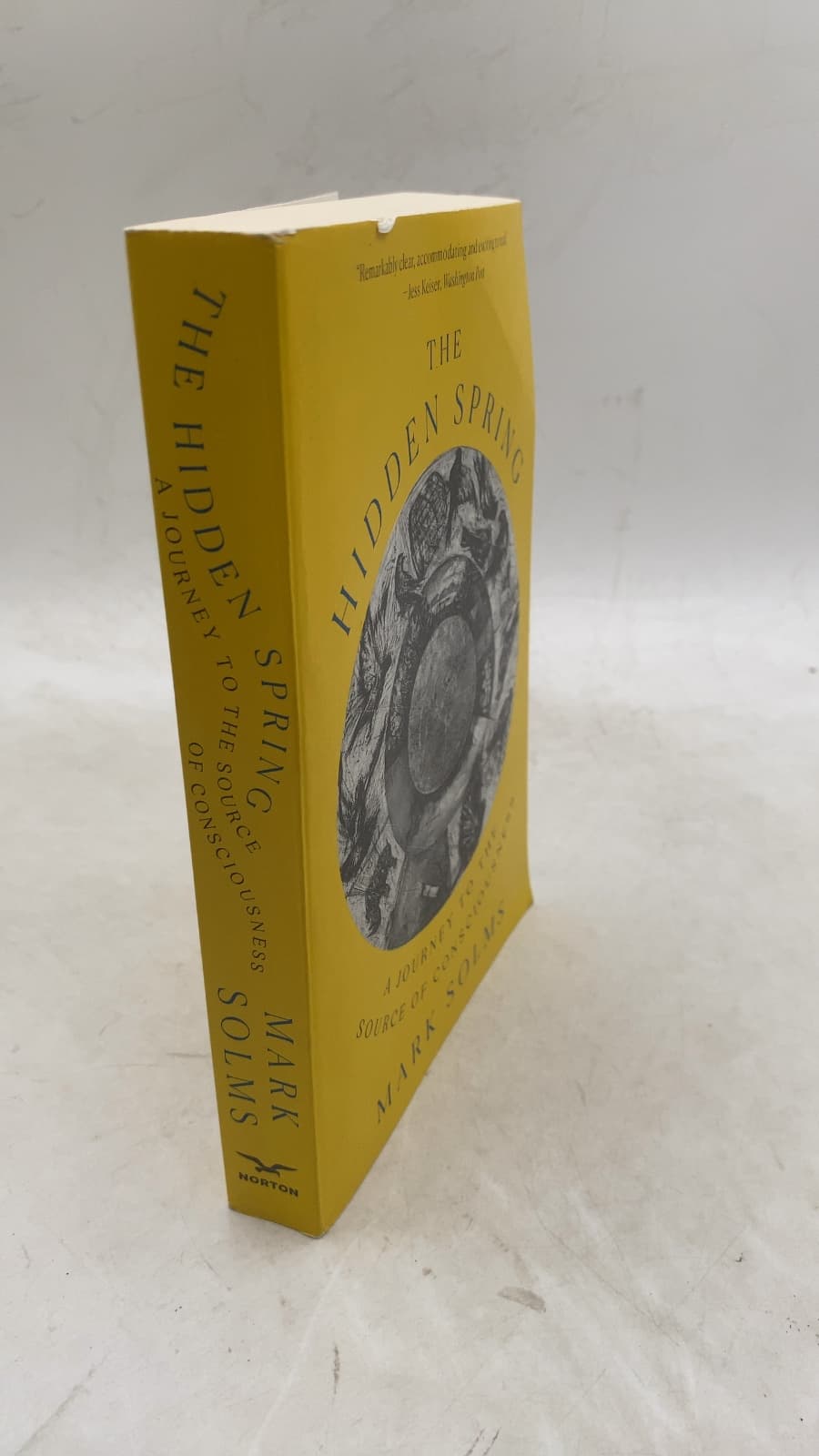 The Hidden Spring: A Journey to the Source of Consciousness by Mark Solms - front cover