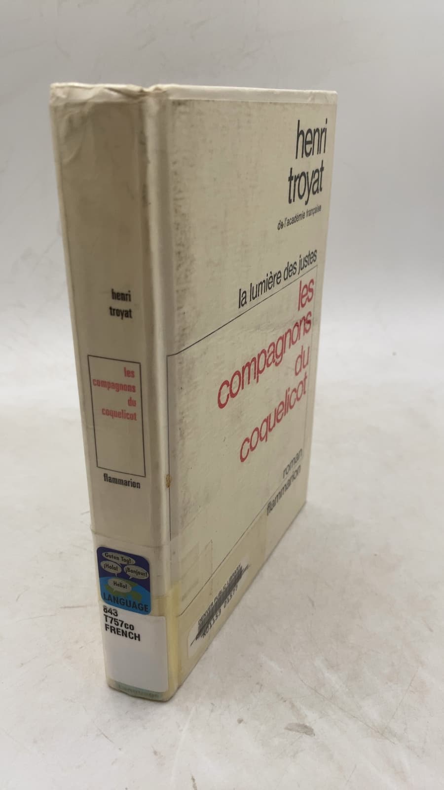 Les Compagnons du Coquelicot by Henri Troyat - front cover
