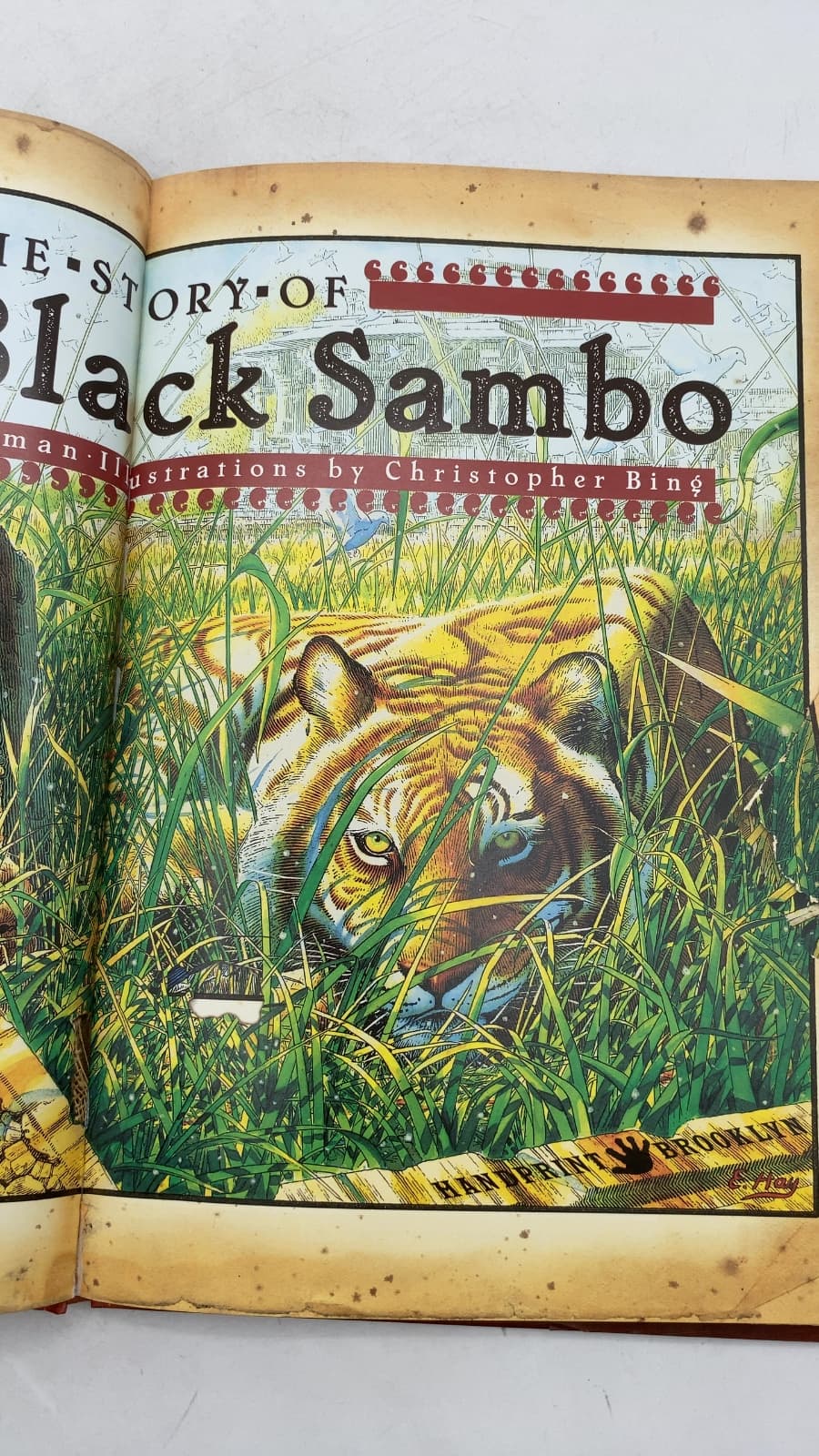 The Story of Little Black Sambo by Helen Bannerman - title page