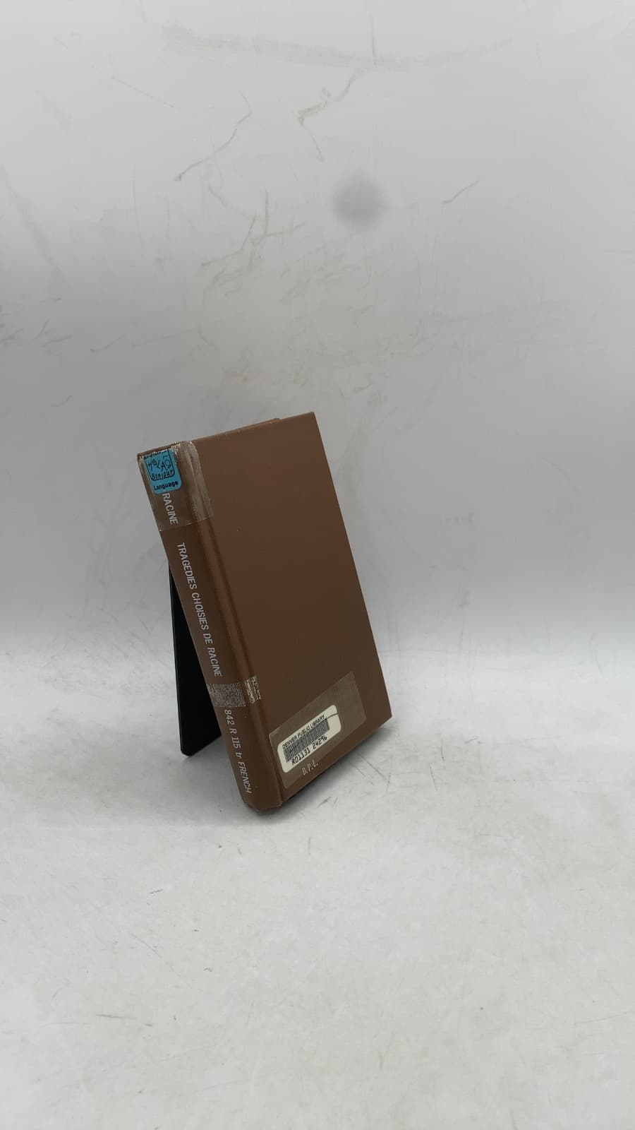 Tragédies Choisies de Racine by Jean Racine - front cover