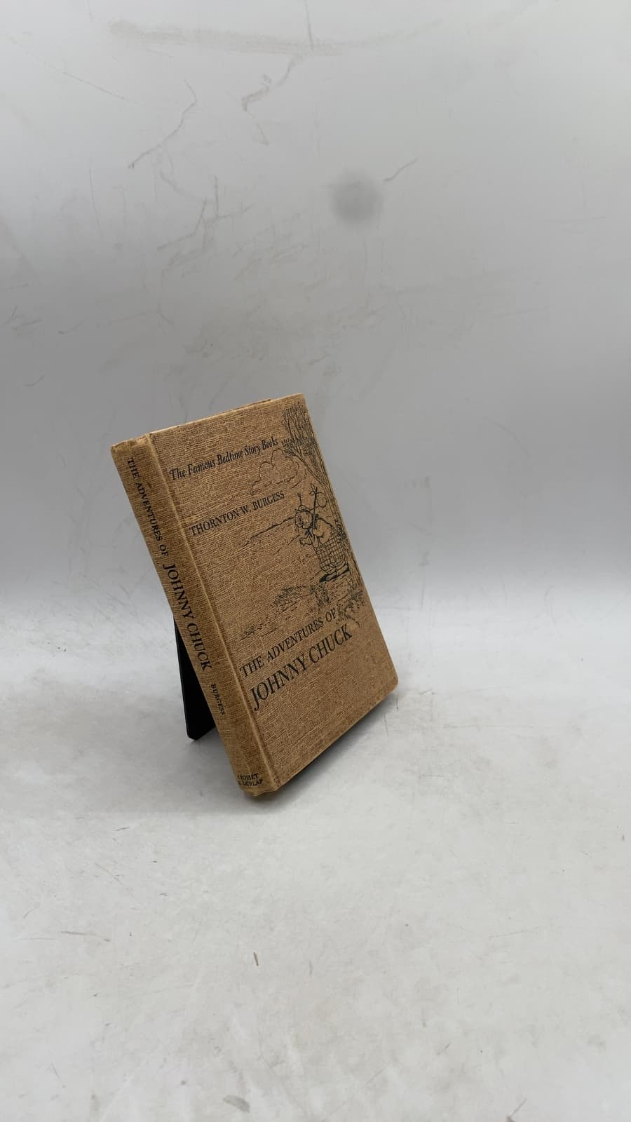 The Adventures of Johnny Chuck by Thornton W. Burgess - front cover