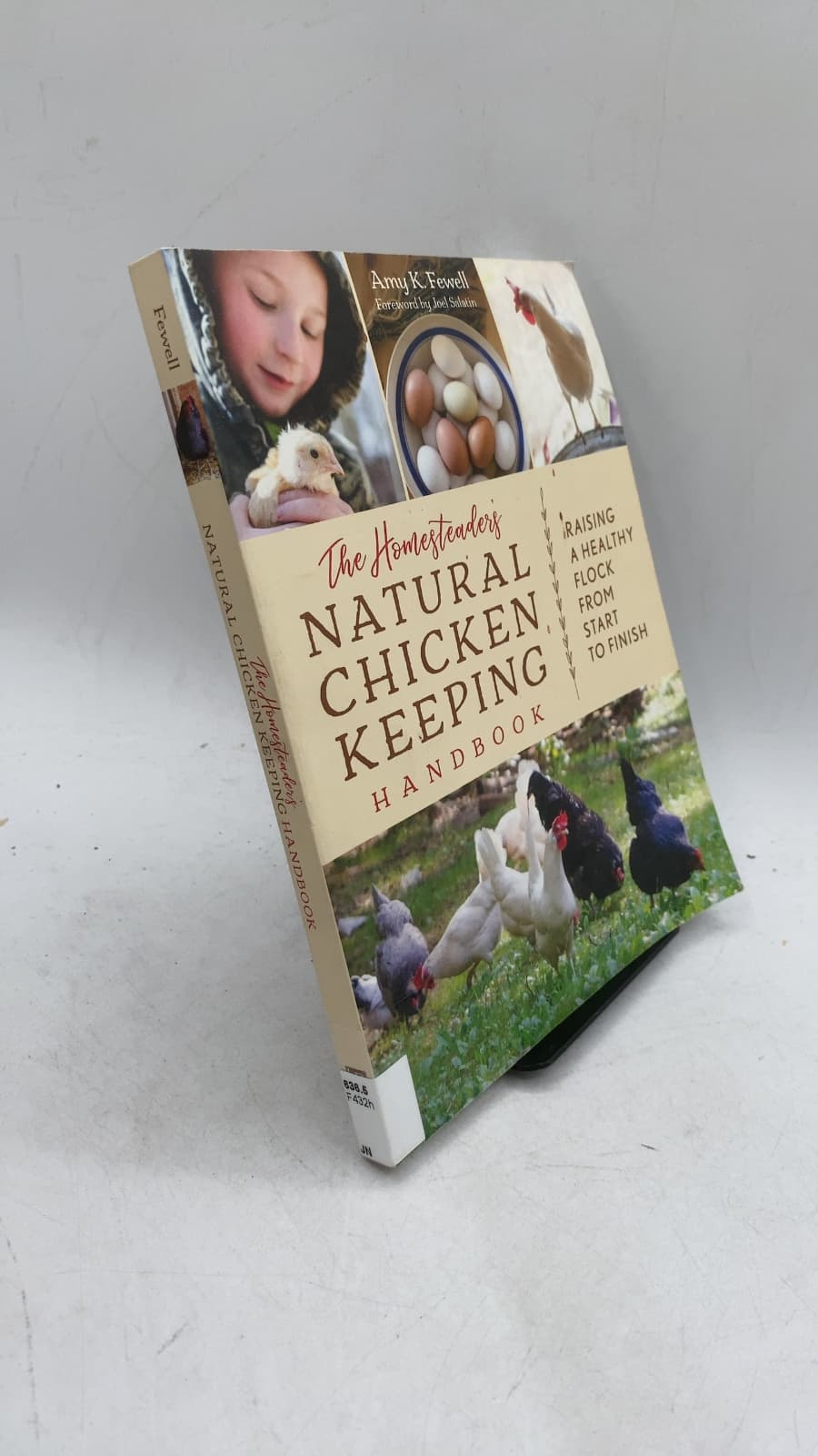 The Homesteader's Natural Chicken Keeping Handbook by Amy K. Fewell - front cover