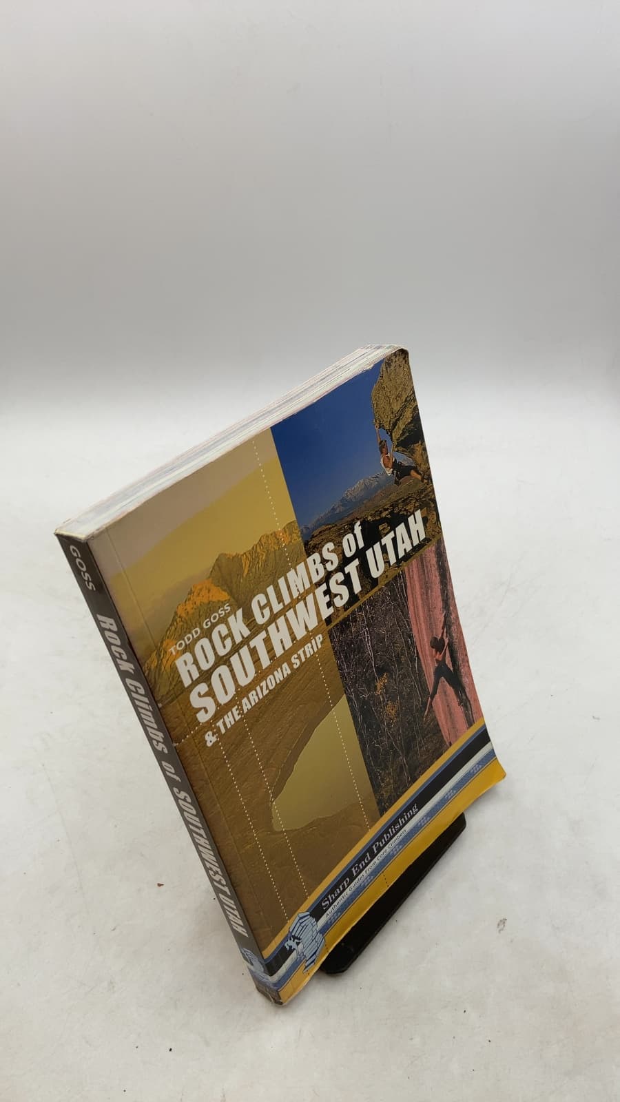 Rock Climbs of Southwest Utah & The Arizona Strip by Todd Goss - front cover