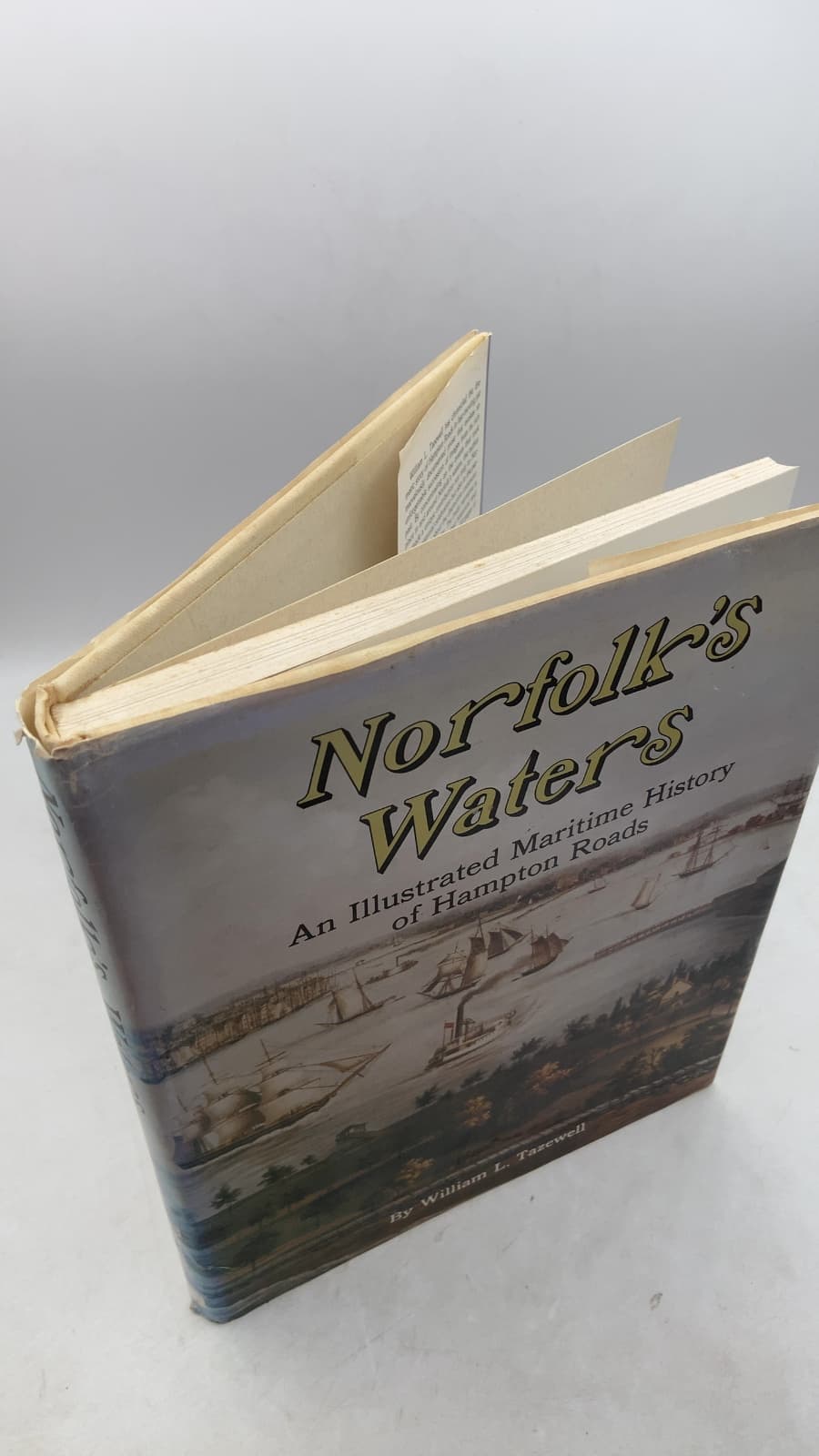 Norfolk's Waters: An Illustrated Maritime History of Hampton Roads by William L. Tazewell - front cover