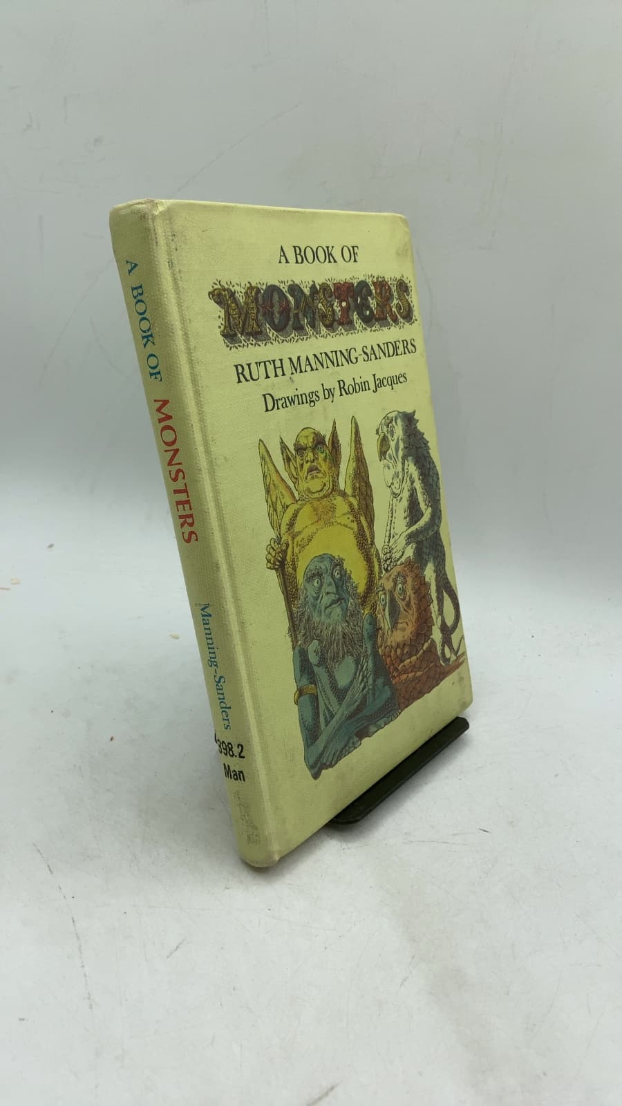 A Book of Monsters by Ruth Manning-Sanders - front cover