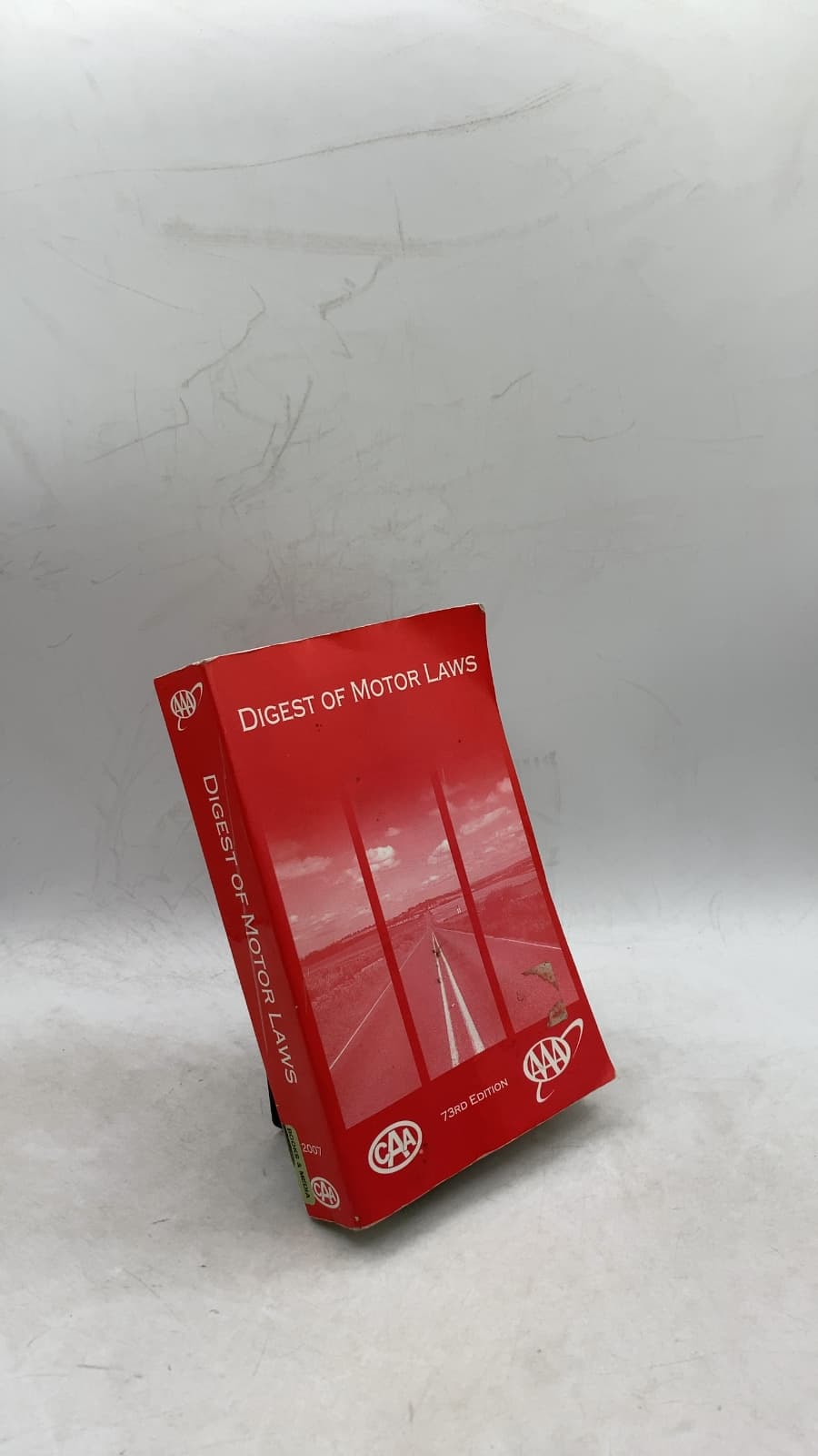 Digest of Motor Laws by AAA Government Relations - front cover