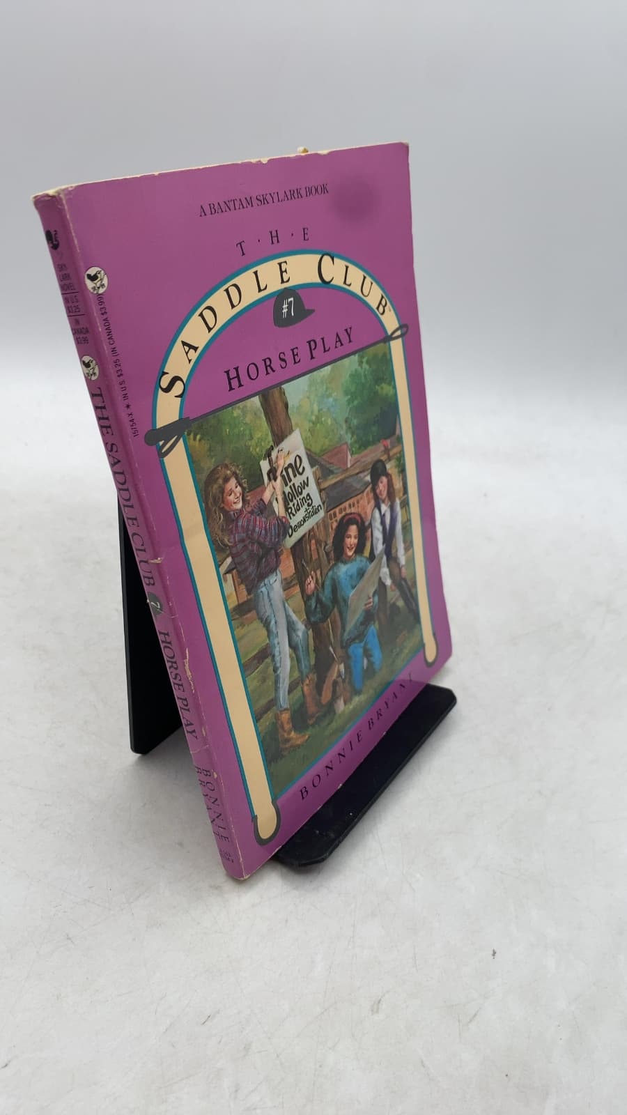 Horse Play (The Saddle Club #7) by Bonnie Bryant - front cover
