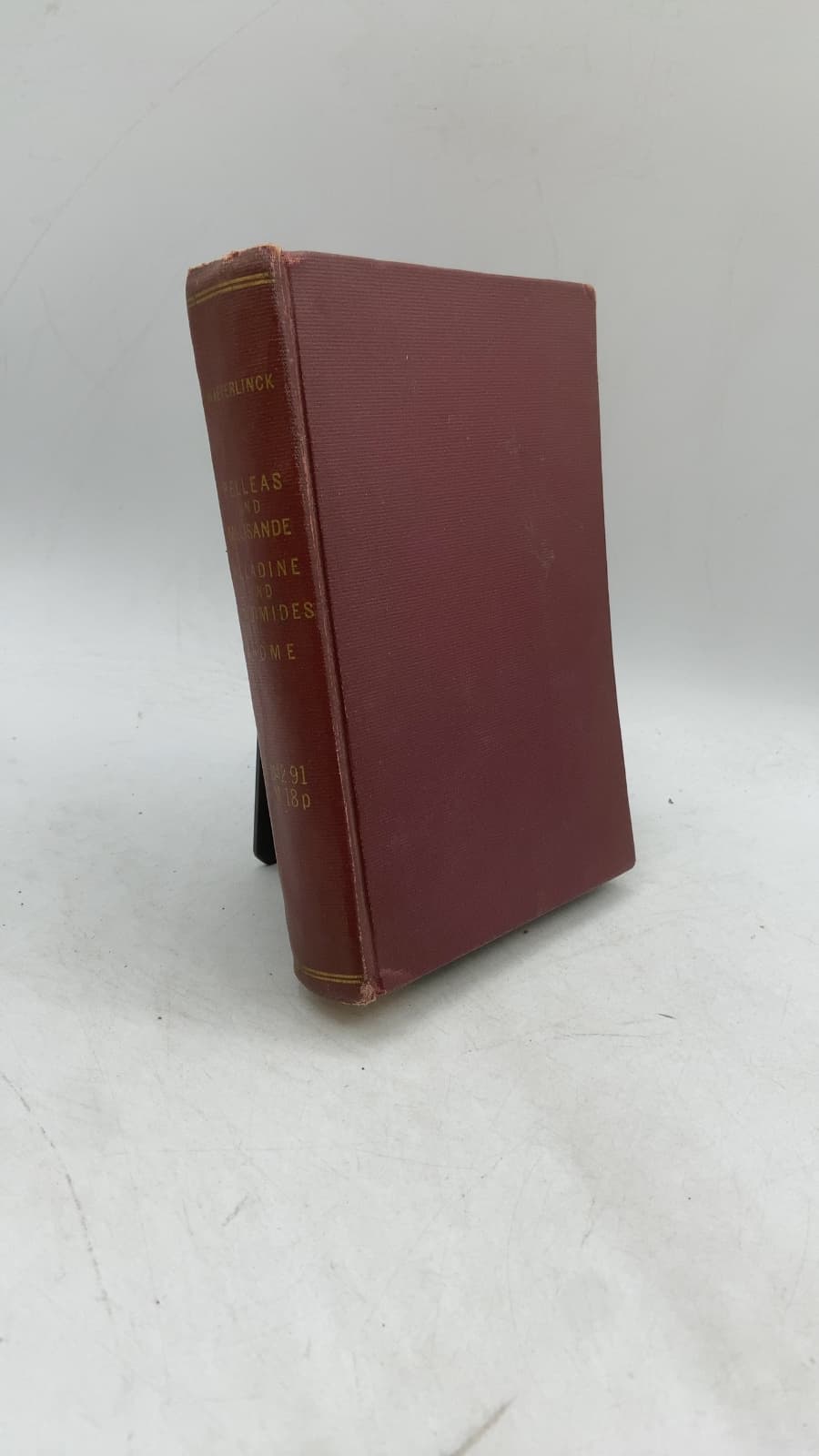 Pelléas and Mélisande; Alladine and Palomides; Home by Maurice Maeterlinck - front cover